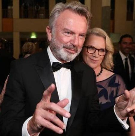 Sam Neill is in relationship with journalist Laura Tingle.
